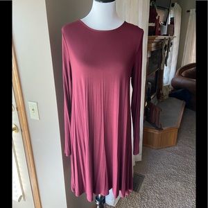 Old Navy Long Sleeve Swing Dress
